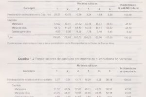 precio ladrillos comunes ponderacion costo construccion